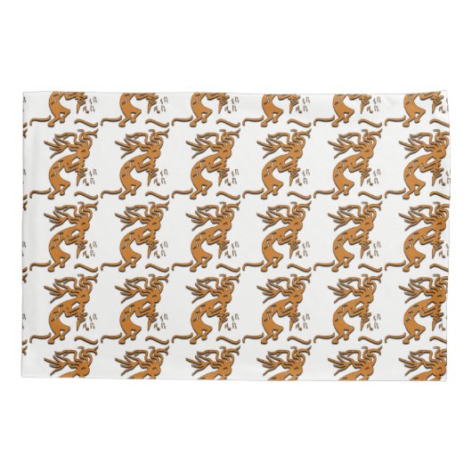 ココペリ、音符を右に向ける 枕カバー (裏面)