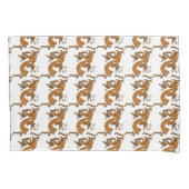 ココペリ、音符を右に向ける 枕カバー (正面)