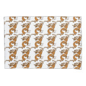 ココペリ、音符を右に向ける 枕カバー (正面)