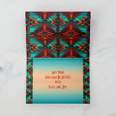 ココペリ Southwest ホリデーカード (内部)