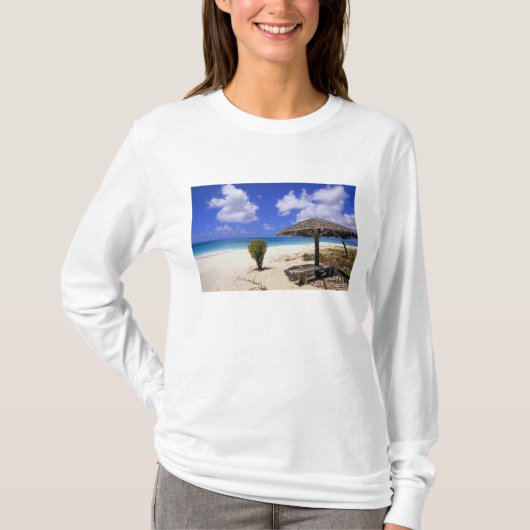 ココポイントビーチ バルブーダ アンティグア Tシャツ (正面)
