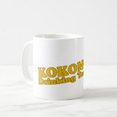 ココモ飲みチームTシャツ コーヒーマグカップ (正面左)