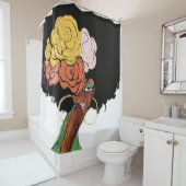 ココヤシのオートクチュールのシャワー・カーテン シャワーカーテン (インサイチュ)