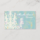 ココヤシのシャンデリア色/紙/形の選択- 名刺 (正面)