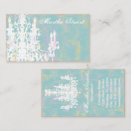 ココヤシのシャンデリア色/紙/形の選択- 名刺