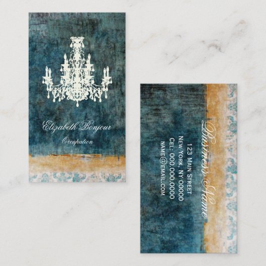 ココヤシのシャンデリア- (サイズの選択)名刺 名刺 (正面/裏面)