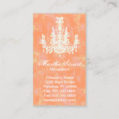 ココヤシのシャンデリア-色/名刺を変えて下さい 名刺 (裏面)