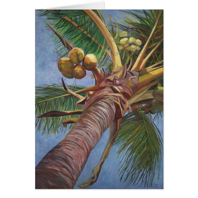 ココヤシの木の下 (正面)