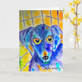 ココヤシカード カード (黄色い花)