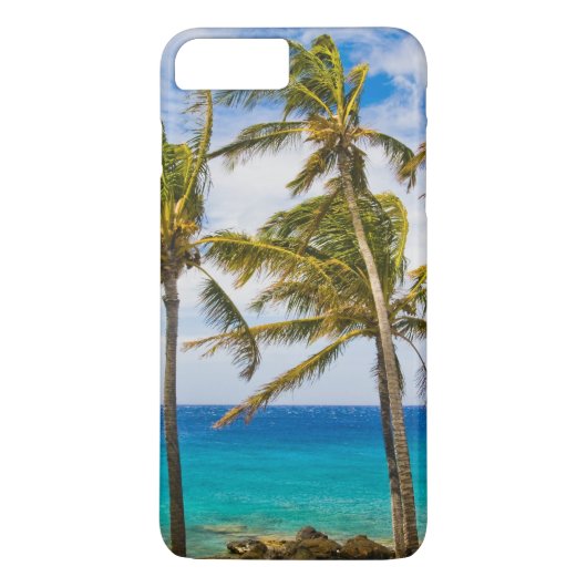 ココヤシ（Cocos nucifera）の木が揺れている Case-Mate iPhoneケース (裏面)