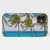 ココヤシ(Cocos nucifera)の木が揺れている Case-Mate iPhoneケース (裏面(横))