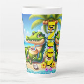 ココ水付ココドリロ カフェラテマグ (正面)