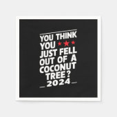 ココ考えツの木から落ちただけだ スタンダードカクテルナプキン (正面)