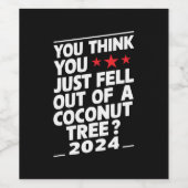 ココ考えツの木から落ちただけだ ワインラベル (シングルラベル)