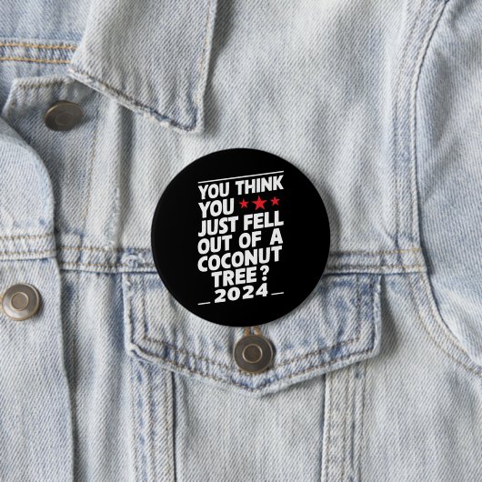 ココ考えツの木から落ちただけだ 缶バッジ (インサイチュ)