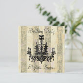 ココ シャンデリア ～ ご招待 招待状 (スタンド正面)