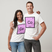ココ ネーム 化学 元素 周期表 Tシャツ (ユニセックス)