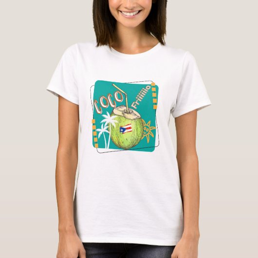 ココ・フリーオ プエルトリコ Tシャツ (正面)
