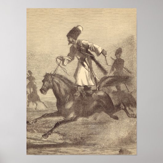コサックの騎手 ポスター (正面)