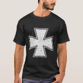 コサッククロウクライナクロスウクライナ Tシャツ (正面)