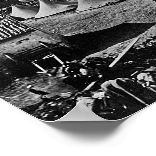 コサック湾，クリミア， c.1855 ポスター (角)