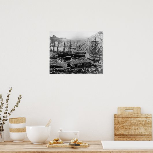 コサック湾,クリミア, c.1855 ポスター (キッチン)