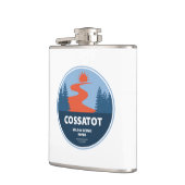 コサットワイルドアンドシーニックリバーアーカンソー フラスク (左)