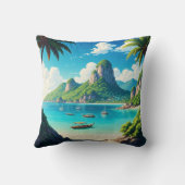 コサムイタイビーチ クッション (裏面)