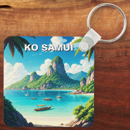 コサムイタイ キーホルダー (裏面)