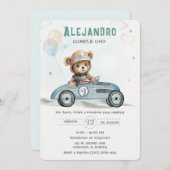 コシェデカレラオシトベプライマークンプレーニョス 招待状 (正面/裏面)