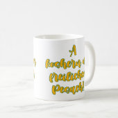 コシェルンウンフリリヘンペサチ コーヒーマグカップ (正面右)