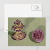 コシモ・デ・メディチの封印 ポストカード (正面/裏面)