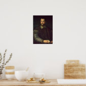 コシモI de'メディチのポートレート1559 ポスター (キッチン)