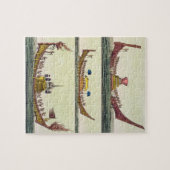 コシャンの中国のな船、「Le Costumからのイラストレーション ジグソーパズル (横)