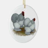 コシャン:  自己の青 セラミックオーナメント (右)