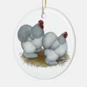 コシャン:  自己の青 セラミックオーナメント (左)