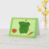 コショウおよび友人カード カード (黄色い花)