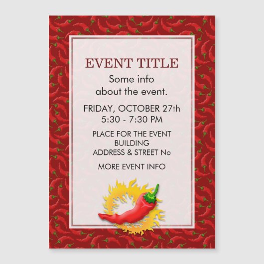 コショウで炎を上げる (正面)