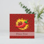 コショウで炎を上げる 招待状 (スタンド正面)