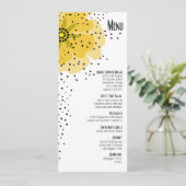 コショウのケシの夕食メニュー黄色 メニュー (スタンド正面)