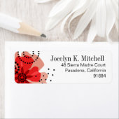 コショウのケシ – 赤 ラベル (インサイチュ)