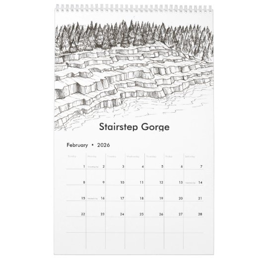 コショウの冒険のファンタジーの芸術2017のカレンダー カレンダー (2月 2026)