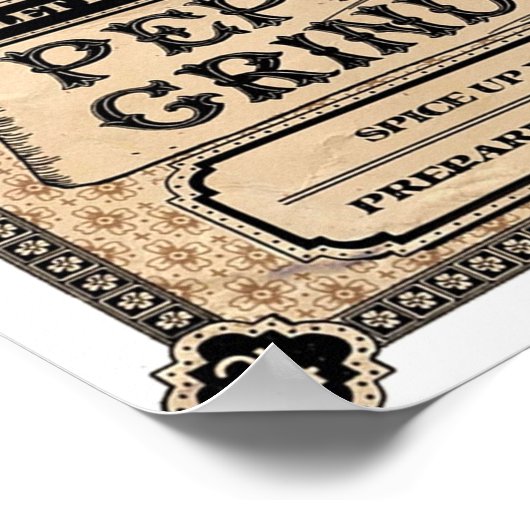 コショウ・グラインダー・アリス狂気が戻る ポスター (角)