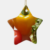 コショウ・トマト野菜レタス健康食品 セラミックオーナメント (右)