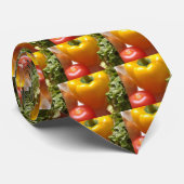 コショウ・トマト野菜レタス健康食品 ネクタイ (ロール)