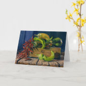 コショウ・ハーベスト カード (黄色い花)