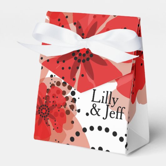 コショウ・ポピー |赤い白い黒 フェイバーボックス (正面サイド)