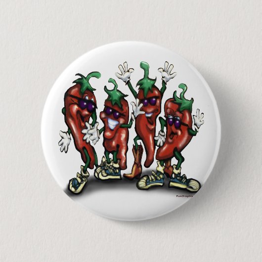 コショウ 缶バッジ (正面)