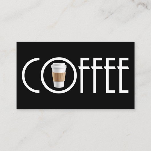 コシンプルーヒーハウス 名刺 (正面)