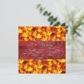 コジエレガントーオータムビベス引用文ハッピー秋ヤール カード (スタンド正面)